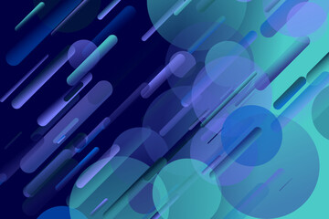 Aufkleber - Gradient random landing page background - trendy modern vector illustration