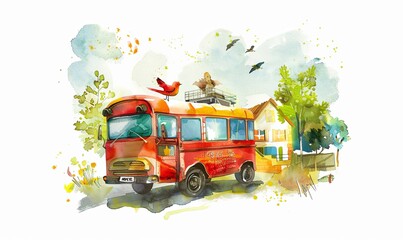 Traveling School: Learning on wheels across the country. Learning while traveling! Our mobile classroom travels to cities and villages, introducing children to the diversity of culture, history