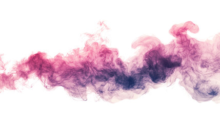 Wall Mural - Pink explosion transparent background