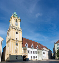 Wall Mural - Main square in the old town of Bratislava, Slovakia