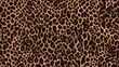 © Oksana - animal leopard background leather texture modern stylish print, realistic design