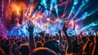 © klss777 - A vibrant music festival with diverse artists and dazzling lights offers unforgettable joy and celebration.