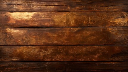 Poster - A warm and textured wooden surface showcases rich brown tones, perfect for crafting, photography, or artistic backgrounds