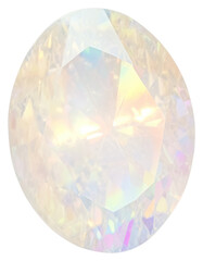 Poster - PNG Radiant opal gemstone with iridescence