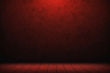 Red classic background with dark vignette and gradient