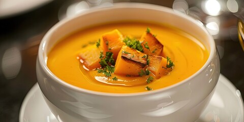 delicious butternut squash soup