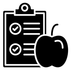 Sticker - Nutrition Management Icon