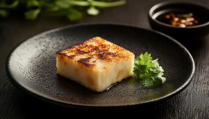 Chinese New Year's Turnip Cake (Radish cake or Law Bok Gow) Brings Flavorful Abundance