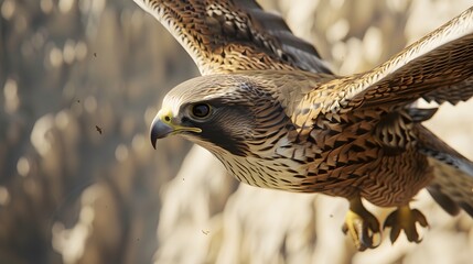 Wall Mural - Falcon Realistic