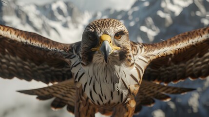 Sticker - Falcon Realistic