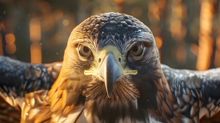 Wall Mural - Falcon Realistic