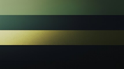 Poster - Abstract background with golden stripe shining on a textured dark green background with gradient, creating a luxurious and elegant look