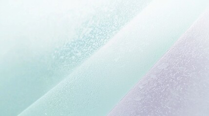 Poster - Abstract background with textured surface and glistening water drops, evoking refreshment and cleanliness. Light blue hues and diagonal lines create a fresh, bright atmosphere