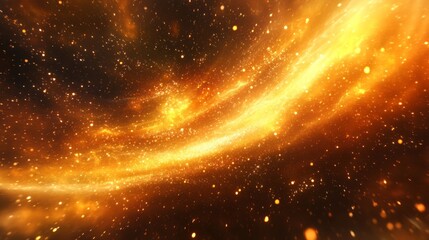 Wall Mural - Golden Nebula