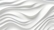 © DanStock - Abstract white wavy background.