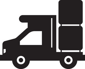 Poster - Pickup Truck Icon