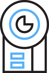 Sticker - Video Camera Line Icon
