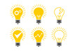 © Aandzulfikar21 - Set of light bulb represent effective business idea
