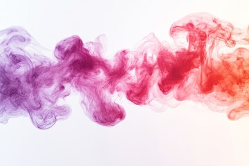 Color smoke cloud. Ink water. Defocused pink glowing ethereal haze wave texture paint floating on black dreamlike abstract art background, Generative AI