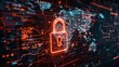 © akarawit - Unlocking the Future of Security: A Glimpse into the World of Cyber Protection with a Glowing Padlock Against a Futuristic Digital Landscape of Networks and Data Streams.