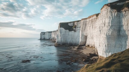 White Cliffs of Dover, a Scenic Coastal Wonder