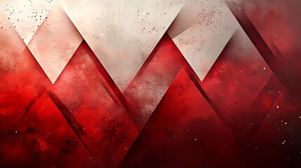 Wall Mural - Bold and Striking Red Textures. Modern abstract red background design with layers of texture concept