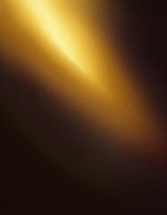 Wall Mural - abstract shine: gold light with grainy grunge texture