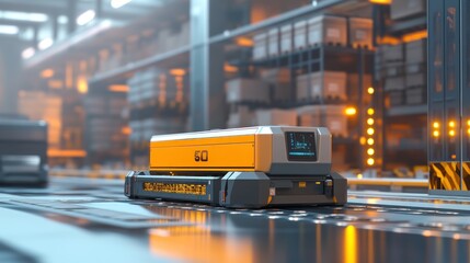 Poster - Autonomous Robot Carrying Cargo in a Modern Warehouse