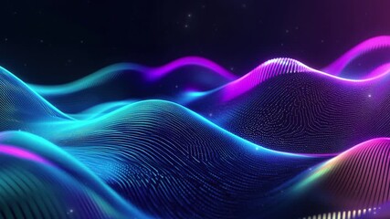 Abstract background with blue and purple gradient color. Liquid shapes. Fluid gradient background with purple, blue and violet. Abstract color waves. Copy space area for text