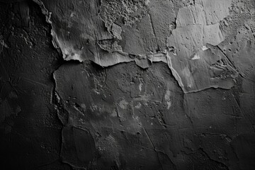 Aufkleber - A close-up shot of a worn-out wall with peeling paint