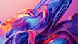 © ambacim - Abstract Swirling Liquid with Vibrant Color Gradients
