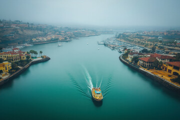 Sticker - Aerial view of san diego