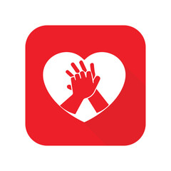 Wall Mural - heart cpr medical icon vector design	
