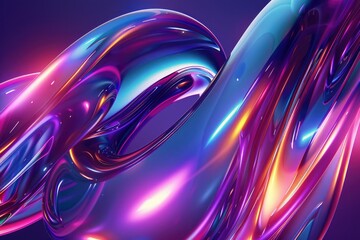 Aufkleber - A close-up shot of a shiny object against a dark background