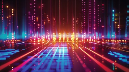 Aufkleber - Artistic representation of a high-pass filter circuit, illustrating how it blocks low-frequency signals while permitting high-frequency signals to pass.