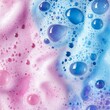 © yanlong - Abstract Visions of Colorful Soap Bubbles: A Bird's Eye View of Playful Froth and Iridescent Bubbles on a Whimsical Canvas.