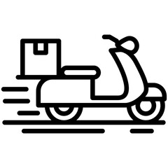 Sticker - Express Delivery Icon