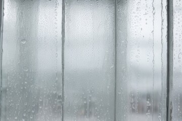 Wall Mural - Raindrops at the window