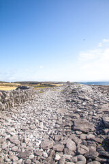 Sticker - beach with stones and sea