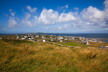 Sticker - landscape with sea and blue sky