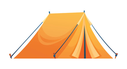 Wall Mural - camping tent vector illustration isolated on white background