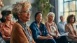 © Bubi Studio - Elderly Group Actively Participating in Language Learning Class