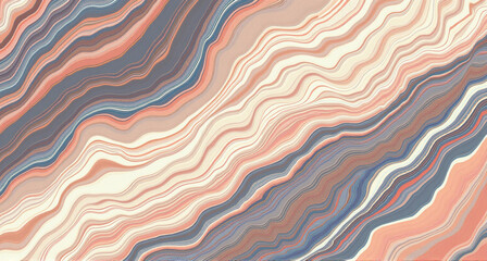 Poster - seamless pattern with stripes