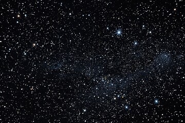 Starry Background. Sky Full of Stars in the Galaxy Universe at Night