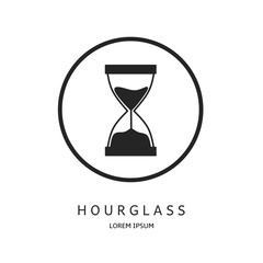 Wall Mural - Logo vector design for business. Hourglass logos.