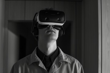 Poster - virtual reality simulation indistinguishable from reality