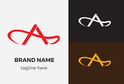 Modern, Simple and Creative A letter logo