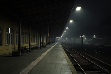 Canvas Print - tunnel in the city