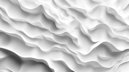 Abstract White Parametric Pattern Background