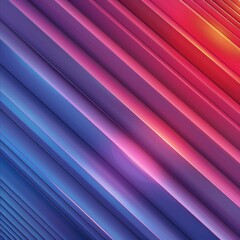 Poster - Abstract Gradient Background with Diagonal Stripes
